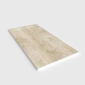 Douchebak PLASTER 3D imitatiemarmer-effect ELBIONIA – perspectief