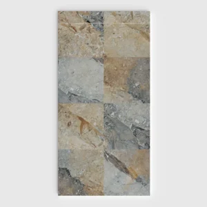 Douchebak PLASTER 3D imitatiemarmer-effect FIORAXIA – vooraanzicht