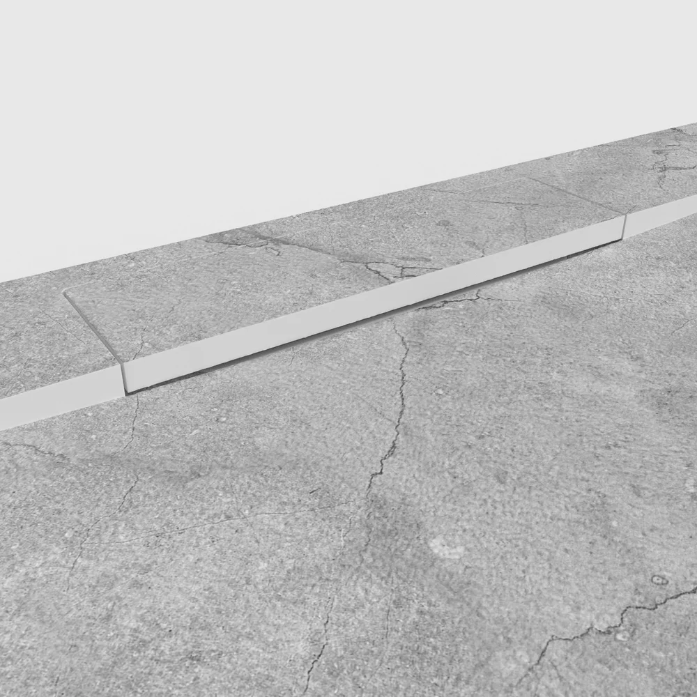 Douchebak PLASTER 3D imitatiemarmer-effect LAZURIC – detail