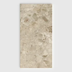Douchebak PLASTER 3D imitatiemarmer-effect LUXONIO – vooraanzicht