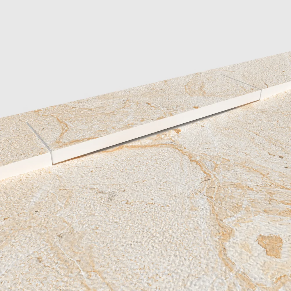 Douchebak PLASTER 3D imitatiemarmer-effect MONTISERA – detail