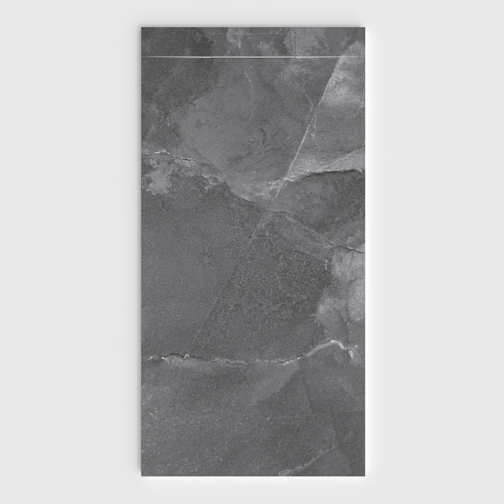 Douchebak PLASTER 3D imitatiemarmer-effect OBELITH – vooraanzicht