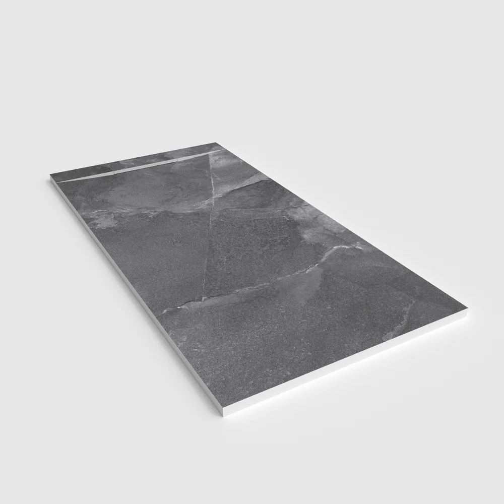 Douchebak PLASTER 3D imitatiemarmer-effect OBELITH – perspectief