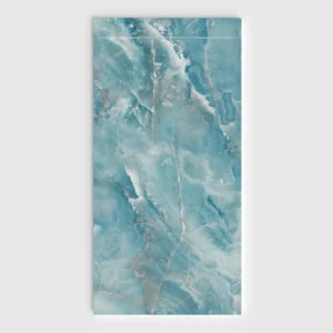 Douchebak PLASTER 3D imitatiemarmer-effect POLIVARIA – vooraanzicht