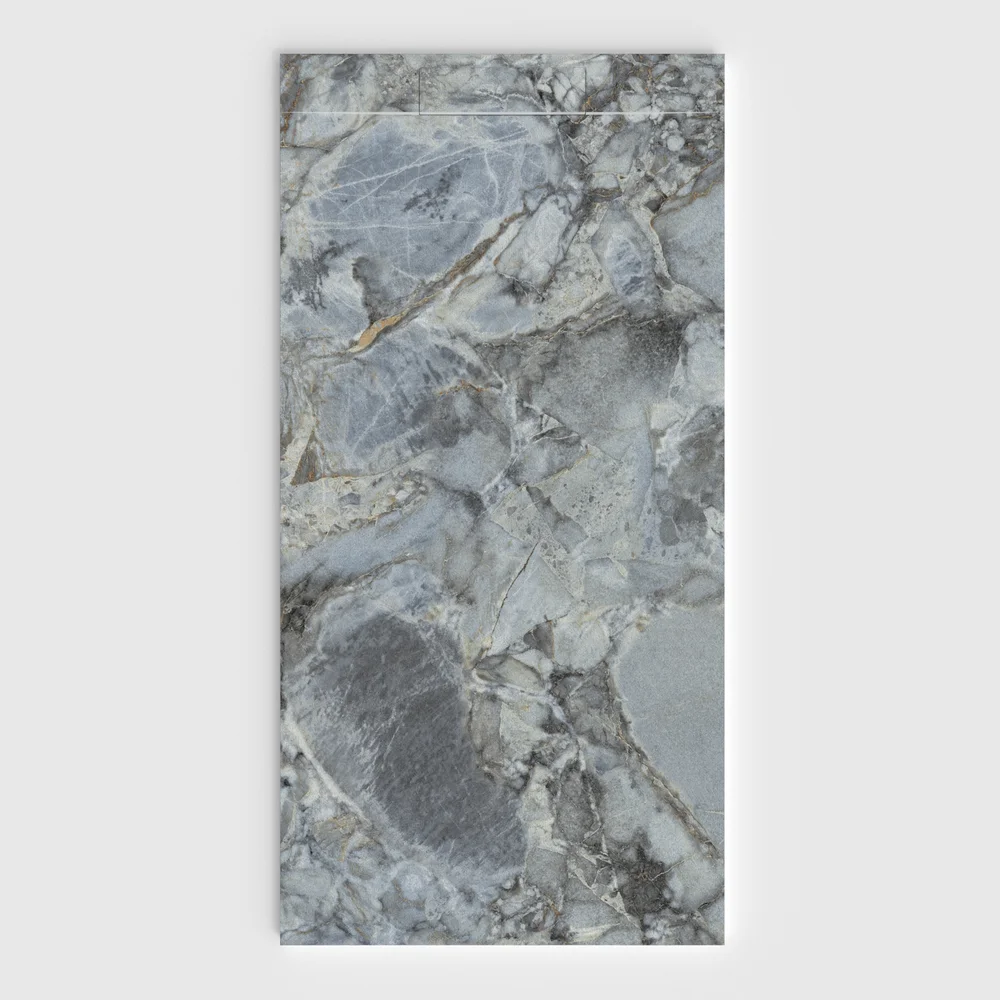 Douchebak PLASTER 3D imitatiemarmer-effect SELVENZIA – vooraanzicht