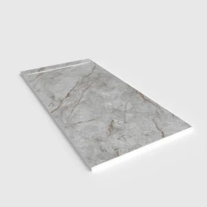 Douchebak PLASTER 3D imitatiemarmer-effect ZAFFIRIUM – perspectief