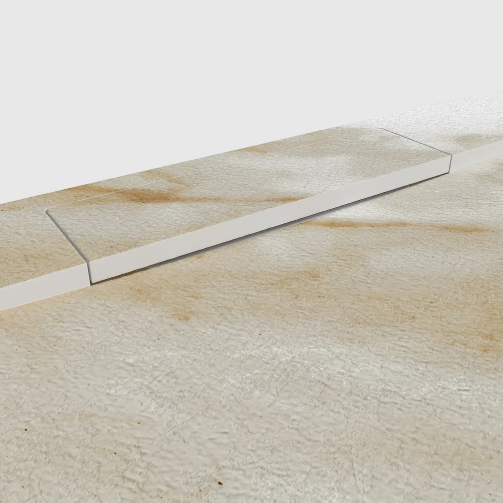 Douchebak PLASTER 3D imitatiemarmer-effect ZEUS – detail