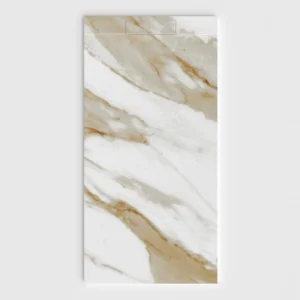 Douchebak PLASTER 3D imitatiemarmer-effect ZEUS – vooraanzicht