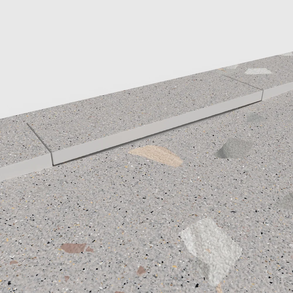 Douchebak PLASTER 3D imitatieterrazzo-effect ARCOPIETRO – detail