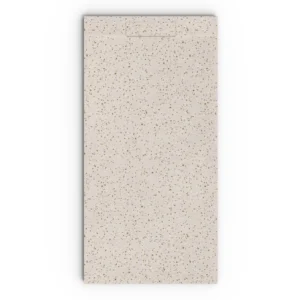Douchebak PLASTER 3D imitatieterrazzo-effect BLEND – vooraanzicht