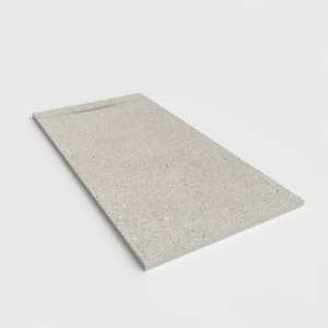 Douchebak PLASTER 3D imitatieterrazzo-effect CONCRETE – perspectief