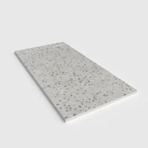Douchebak PLASTER 3D imitatieterrazzo-effect CRETTARIO – perspectief
