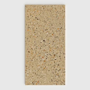 Douchebak PLASTER 3D imitatieterrazzo-effect FRACTILIO – vooraanzicht