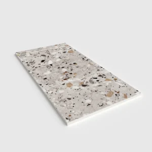 Douchebak PLASTER 3D imitatieterrazzo-effect GRANITURA – perspectief