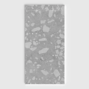 Douchebak PLASTER 3D imitatieterrazzo-effect PASTELLARO – vooraanzicht