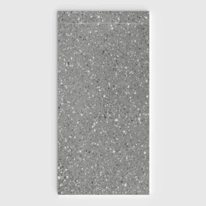 Douchebak PLASTER 3D imitatieterrazzo-effect STONEZIA – vooraanzicht