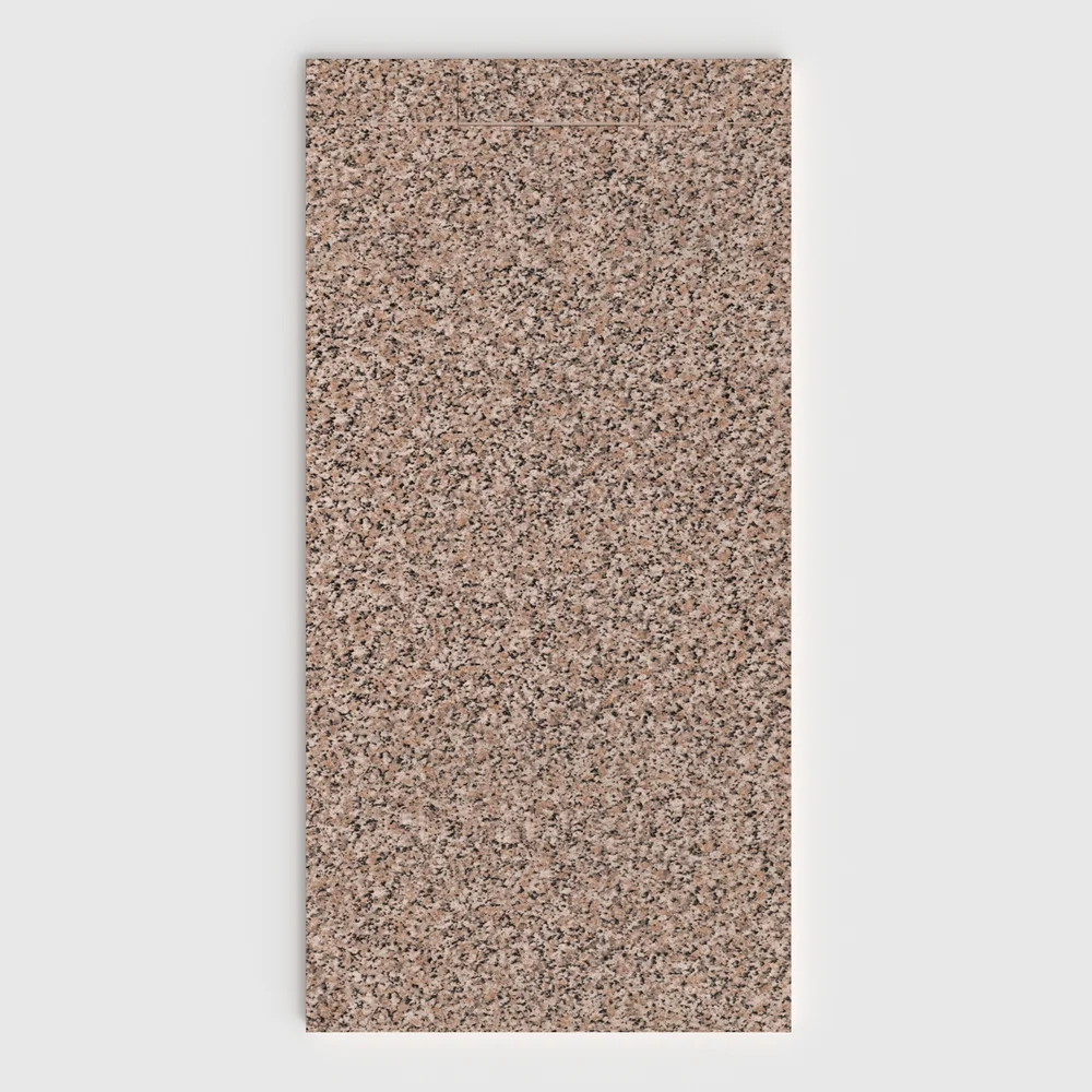 Douchebak PLASTER 3D imitatieterrazzo-effect TESSARELLO – vooraanzicht