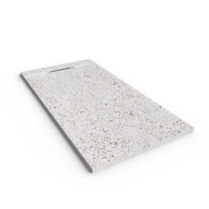 Douchebak PLASTER 3D imitatieterrazzo-effect VENETIAN – perspectief