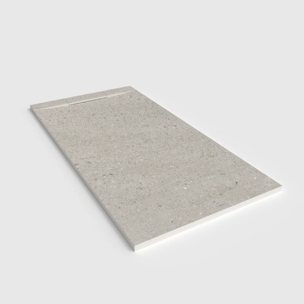 Douchebak PLASTER 3D imitatieterrazzo-effect ZELLORATO – perspectief